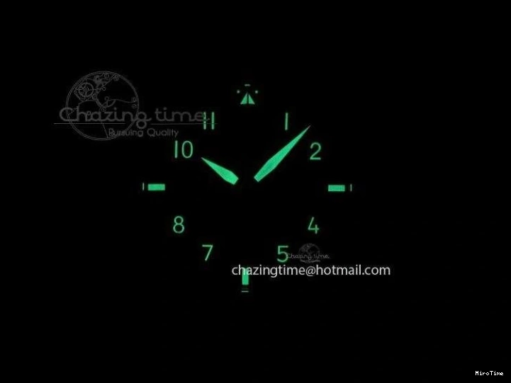 MIROTIME 0822 Cozy Pilot Chrono SS IW387802 V6F 1:1 Best Edition On Brown Leather Strap A 7323